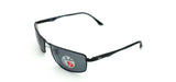 RAY BAN POLARIZED NOIRE RB 3498 006/81 61-17
